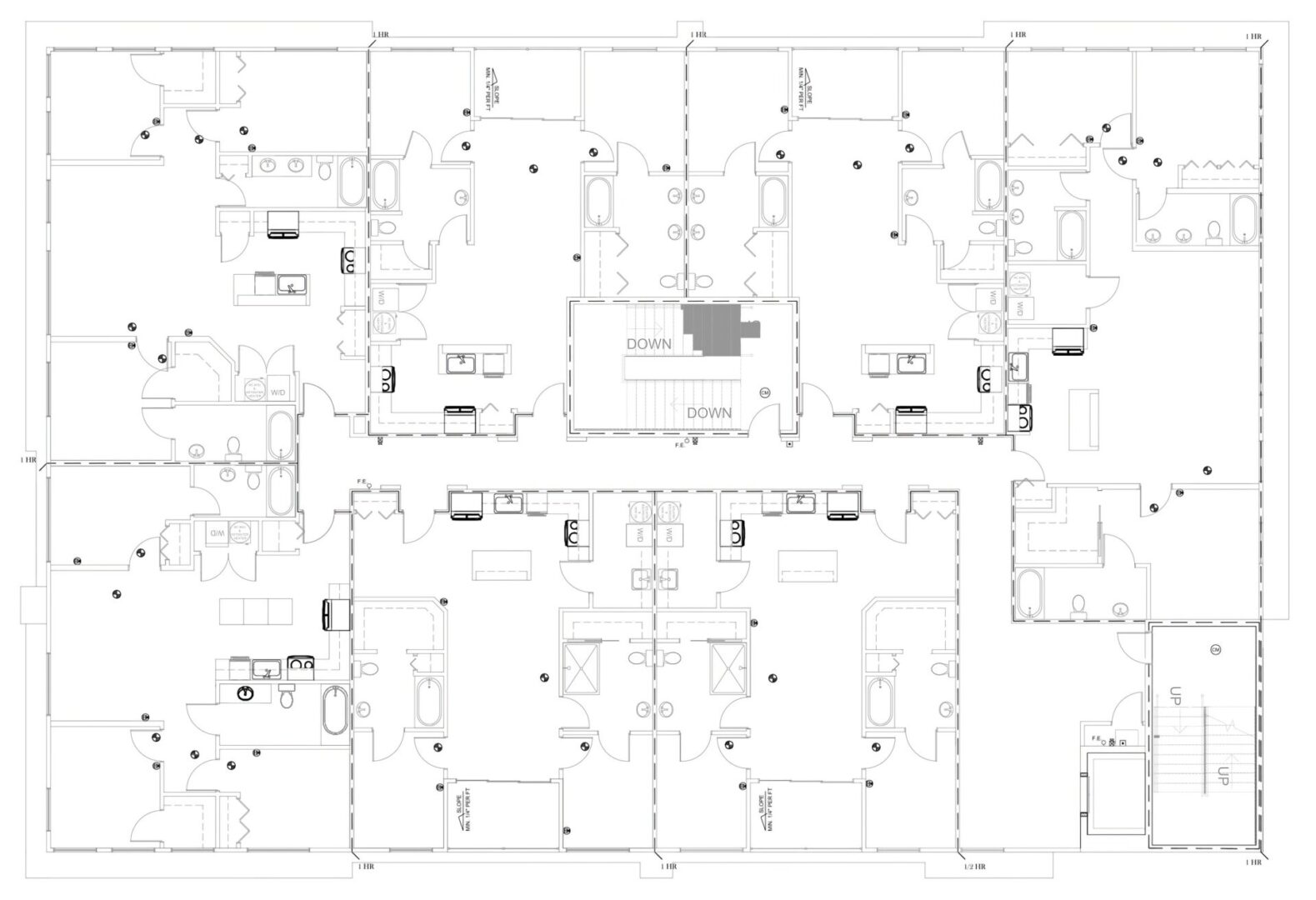 Fire Alarm Plan - Multistory/Multifamily